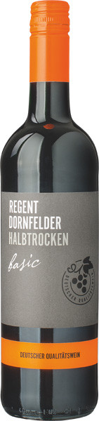 Basic Regent Dornfelder Rotwein halbtrocken 0