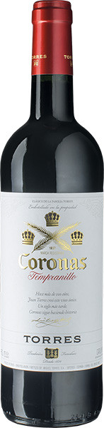 Torres Coronas Tempranillo Vegan Rotwein trocken 0