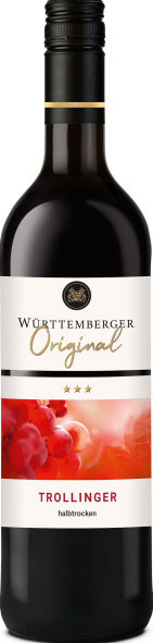 Württemberger Trollinger Rotwein halbtrocken 0