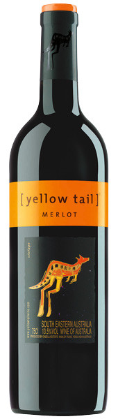 Yellow tail Merlot Rotwein trocken 0