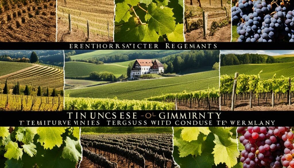 Deutsche Weinregionen Terroir