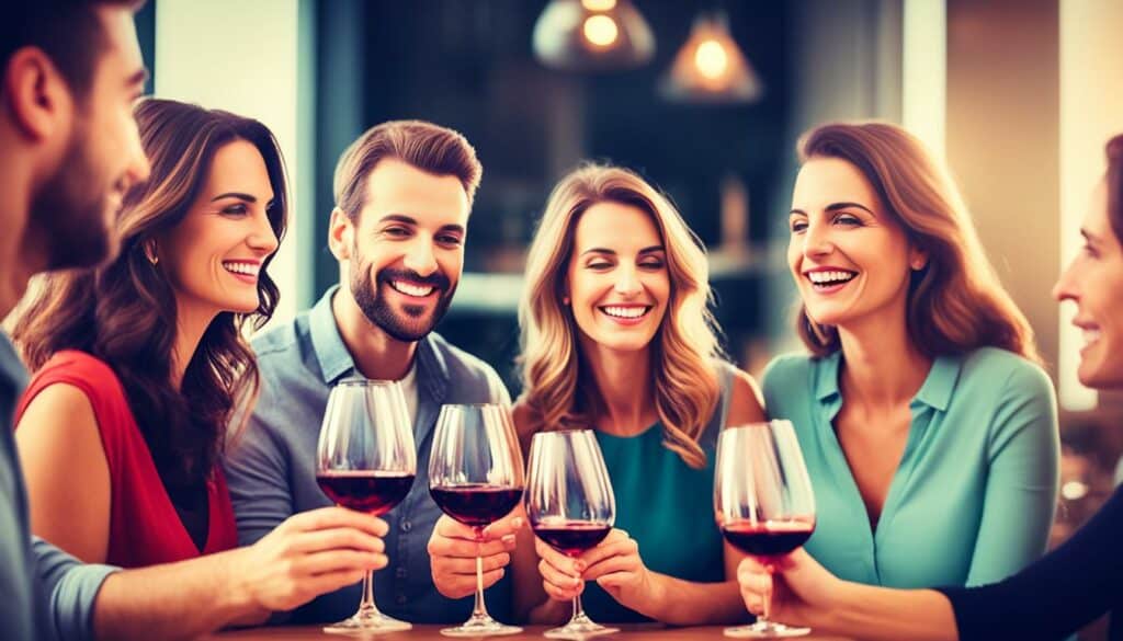 Psychologische Wirkung von Wein