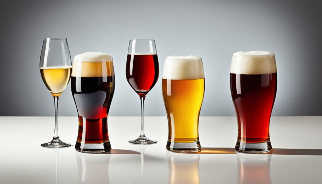 Was hat mehr Kalorien? Bier oder Wein?