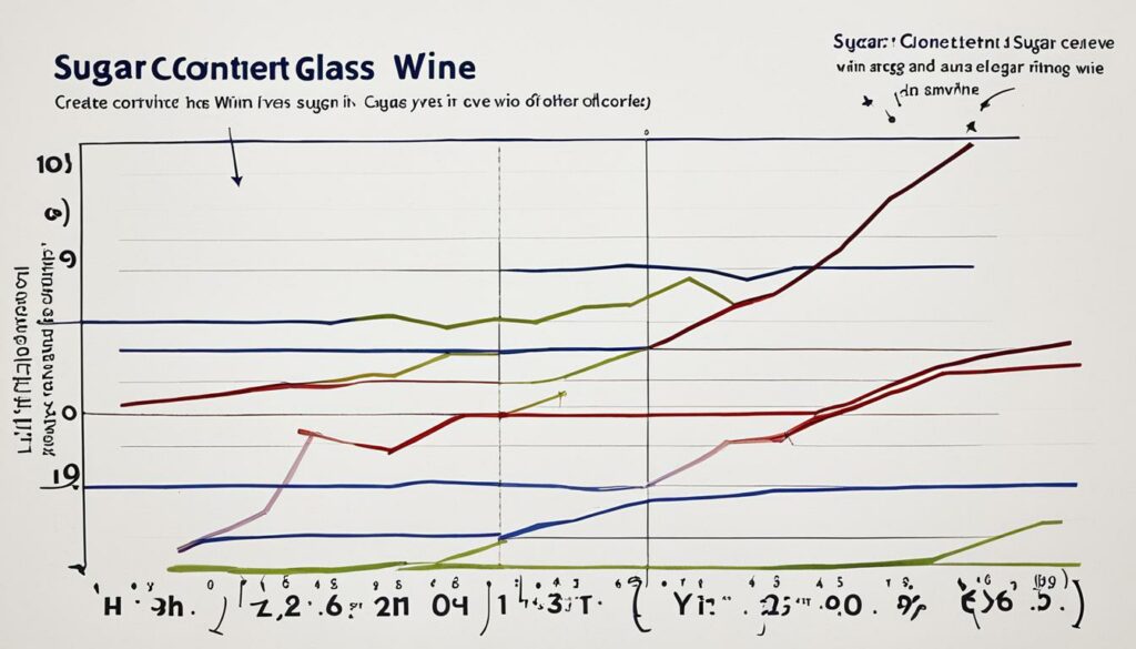 Wie viel Zucker hat ein Glas Wein?