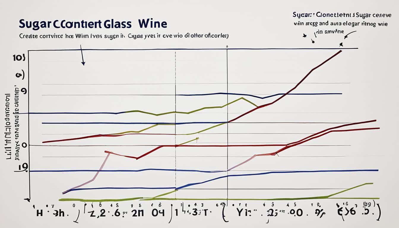 Wie viel Zucker hat ein Glas Wein?